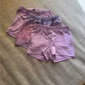 Pixie Lane Girls Shorts Bundle Size 7/8 Purple Set of 3